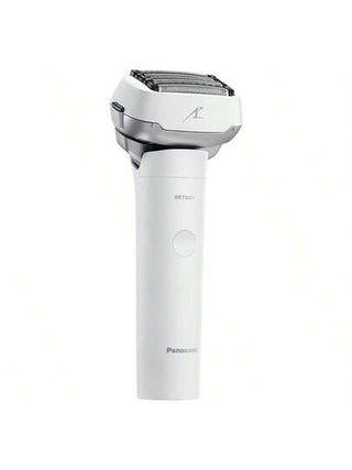 Panasonic ماكينة الحلاقة الكهربائية ES-LM51، ماكينة حلاقة المشط المتبادلة اليابانية ذات 5 شفرات، قادرة على التعامل مع شعر الجسم والسوالف والشارب، مقاوم للماء IPX7، شحن من نوع-سي، لون أبيض