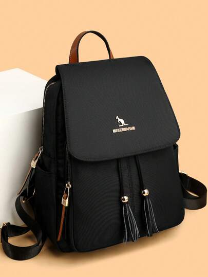 حقائب ظهر نسائية من النمط البريطاني أكسفورد ذات سعة كبيرة وجودة عالية للسيدات، حقائب كتب ذات تصميم راقي وأنيق، 2024