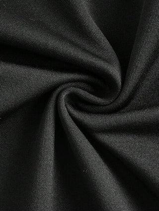 EZwear سراويل ضاغطة عالية الخصر باللون الأسود للنساء، كاجوال، مناسبة للصيف