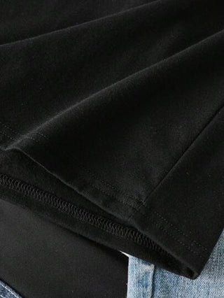 Miraculous Ladybug X SHEIN تي شيرت قصير الأكمام مطبوع برسوم كرتونية مناسب للأولاد في سن المراهقة، مناسب للصيف