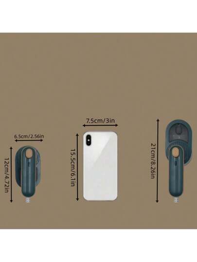 كي كهربائي صغير، مناسب للكي الأفقي والرأسي والتشكيل، مقبض دوار 180 درجة بضغطة واحدة، لوح سيراميك ذو حماية درجة حرارة ثابتة ذكية. مناسب للاستخدام المنزلي والسفر والفنادق.