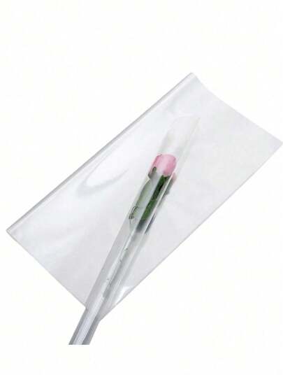 لفة رقائق سيللوفان شفافة، ورق لف باقات الزهور شفاف، ورق لف بلاستيكي مقاوم للغبار لسلال الهدايا والزهور والفنون والحرف اليدوية والوجبات الخفيفة والحلويات