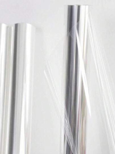 لفة رقائق سيللوفان شفافة، ورق لف باقات الزهور شفاف، ورق لف بلاستيكي مقاوم للغبار لسلال الهدايا والزهور والفنون والحرف اليدوية والوجبات الخفيفة والحلويات