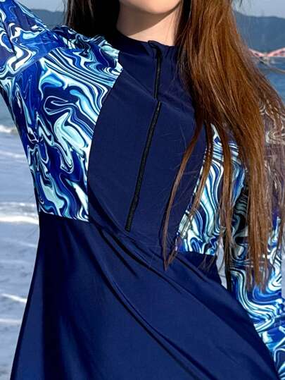 Swim Shayni طقم بكيني للنساء 3 قطع لرياضة الشاطئ الكاجوال في الصيف