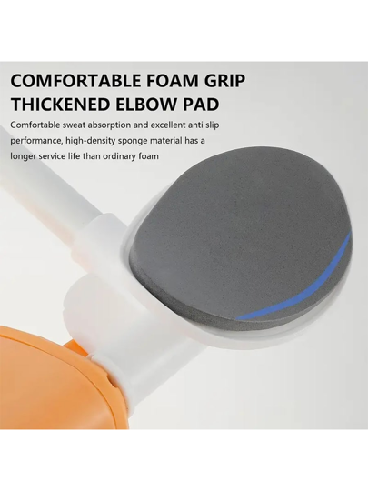 جهاز تمرين البطن الجديد، آلة التمرين على البطن ذات الدعم المرفقي والارتداد التلقائي، معدات تمرين العضلات البطنية، تعزيز تمرين اللياقة البدنية للرجال والنساء