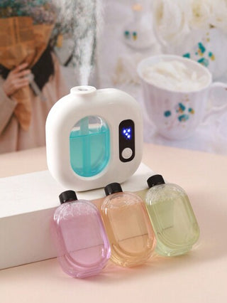 AOYI موزع أريج قابل للشحن، آلة أريج ذكية مؤقتة آليًا لاستخدامها في الفنادق والغرف والحمامات، موزع عطور منعش للهواء