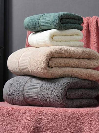 1 قطعة منشفة استحمام سميكة ومستطيلة المقاس 70*140 سم بنقشة جاكارد أو 1 منشفة مطبخ/وجه/يد مقاس 40*60 سم ناعمة ماصة للرطوبة وسريعة التجفيف مقاومة للبهتان مناسبة للحمام والفندق والسفر وهدايا الأعياد والصالون