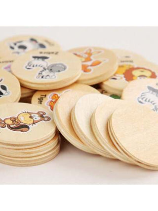 لعبة الذاكرة الجديدة للأطفال الصغار والأطفال الصغار, لعبة تركيز إدراكية للتعليم المبكر لعبة خشبية كرتونية