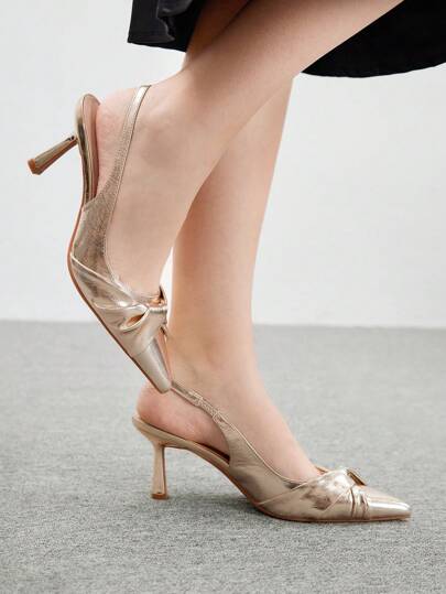 CUCCOO BIZCHIC حذاء كعب كعب عالي بموضة، للارتداء اليومي العادي