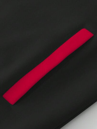 Manfinity Sporsity جاكيت رياضي كاجوال للرجال مطبوع عليه حرف بلون متباين، مناسب للخريف