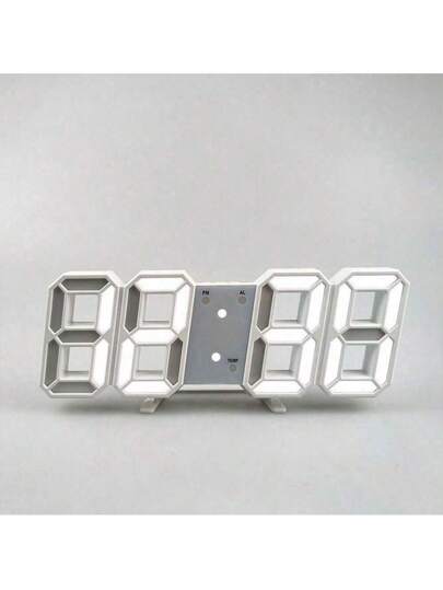 ساعة مطبخ قطعة واحدة، ساعة رقمية إنذار تاريخ LED حديثة، مناسبة للاستخدام اليومي والديكور المنزلي،ديكور الغرفة، ديكور غرفة النوم، ديكور السكن الجامعي، ديكور مدرسي، هدية للعودة إلى المدرسة