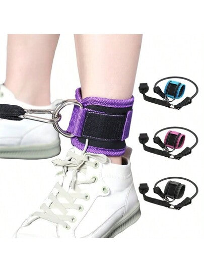 3 قطع من طقم أربطة الكاحل القابل للتعديل، أشرطة المقاومة للياقة البدنية المنزلية وأجهزة تدريب الجيم، معدات اليوجا والأوزان للكاحل والساق والقوة والتمرين، ملحقات بناء الجسم