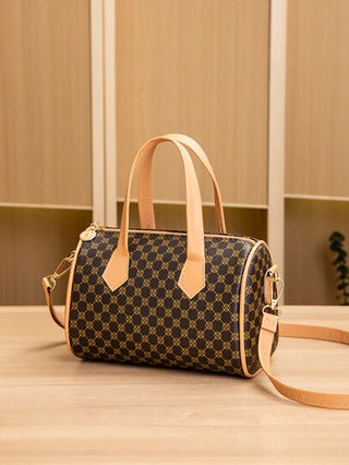 1 حقيبة كتف جديدة بطراز كلاسيكي رجعي للبنات، حقيبة متنوعة الاستخدامات مناسبة للتنقل اليومي