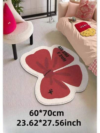 قطعة سجادة فرو صناعي فاخرة ورقيقة مناسبة لغرف النوم والحمام وغرفة المعيشة والمطبخ، مصنوعة من مواد ناعمة وصديقة للبشرة مناسبة للفصل الشتوي