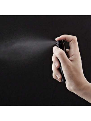 8 مل رذاذ عطر رش زجاجة للسفر (1/3 قطع) موزع كولونيا فارغ، رذاذ محمول (أسود) رشاش معدني زجاجات رش قابلة لإعادة التعبئة