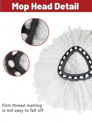 رؤوس مسح قابلة للاستبدال ، متوافقة مع مسح O-Cedar / Easywring سبين ، 2 قطعة من رؤوس المسح الميكروفايبر الفائقة