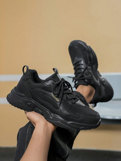 أحذية رياضية متورمة للرجال كاجوال، تزيد من الارتفاع، أحذية الطلبة، مدربين متعددة الاستخدامات للخريف والشتاء