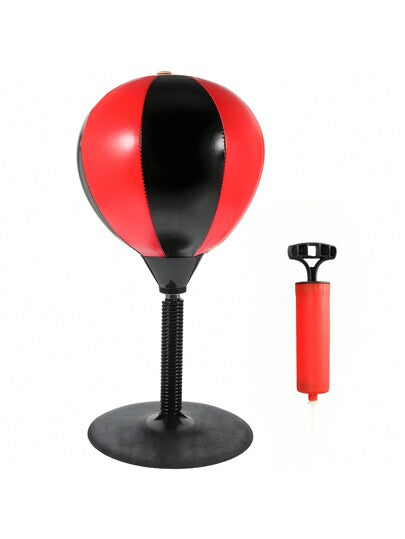 كرة سرعة للملاكمة، لعبة طاولة، هدايا للأطفال المبتدئين (1 قطعة مع مضخة هواء) - معدات رياضية، منتج تخفيف الضغط المكتبي