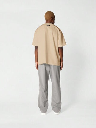 SUMWON التيشيرت الأساسي الثقيل والمميز ذو القياس العادي