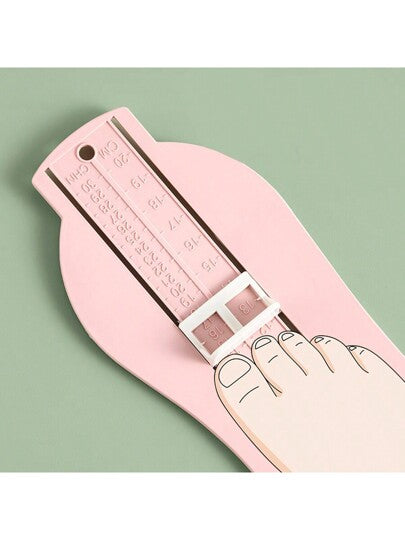 جهاز قياس حجم حذاء الأطفال لمقاس الحذاء ، أداة قياس طول قدم الرضع هدية للأطفال الرضع