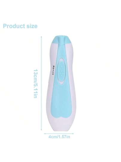 7 قطع مجموعة العناية بأظافر الطفل، كماشة تقليم الأظافر، مبراة أظافر، طلاء أظافر، أدوات تهذيب أظافر الرضيع (البطاريات غير مضمنة)