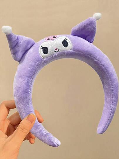 Sanrio قطعة واحدة من اكسسوار شريط الشعر القابل للفصل بشخصية كرتونية من سانريو، اكسسوار شعر مريح