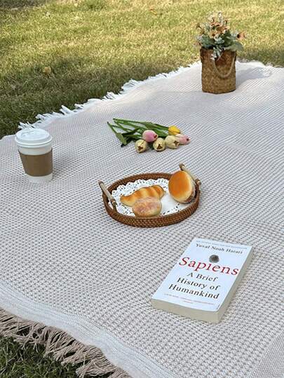 1 بساط أسلوب بوهيمي للنزهة والتخييم والمائدة والحديقة والأرضية، معدات التخييم، بطانية للقيلولة، بساط مقاوم للرطوبة، مناسب للنزهات والحفلات والنوم والديكور الداخلي والسفر، هدية عيد الحب