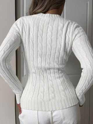 EZwear كنزة صوفية كاجوال للارتداء اليومي بطراز بسيط، ملابس علوية للمدرسة في فصل الخريف/الشتاء