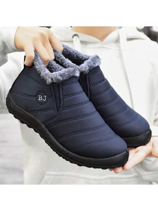 بوت كاحل كاجوال مزركشة ل- الرجال، مخلوط من الفرو مع طرز حرفي، للارتداء اليومي