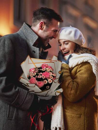 40 قطعة ورق تغليف الزهور ، على الطراز الكوري لتغليف الزهور في بنوم بنه ، إمدادات زهور زخرفية لأعمال DIY وتغليف الهدايا ، 23 بوصة * 23 بوصة ، ورق تغليف ، ورق نسيجي ، إمدادات تشكيلة الزهور ، ورق نسيجي وردي للأكياس والتغليف الهدايا ، ورق تغليف هدايا متعدد ال