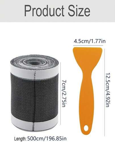 لفة قابلة للقطع 5م للصرف الصحي، ملصقات تصريف الأرضية اللاصقة ذاتيًا، للصافي المنحل القابل للتخلص منه لمصفاة الحوض في الحمام