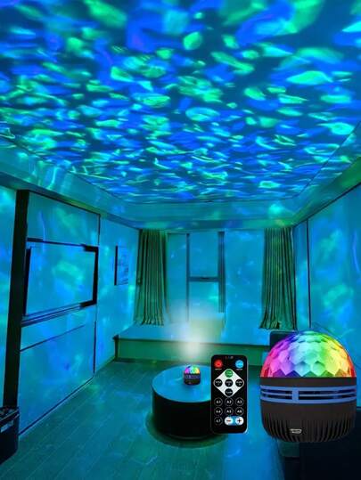 قطعة واحدة من مصباح التأثير الإضاءة المبتكر لديكور المنزل، مصباح طاولة LED للاستخدام الداخلي في غرفة النوم وغرفة المعيشة وغرفة الألعاب، إضاءة ليلية صديقة للنوم