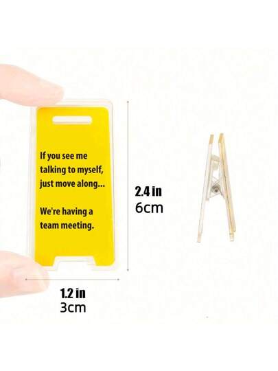لافتة مكتبية من الأكريليك "إذا رأيتني أتحدث إلى نفسي ، فقط مِرر.. نحن نعقد اجتماع فريق." - ديكور مكتبي ساخر ، هدية موحدة للزملاء ، ديكور غرفة متعدد الاستخدامات، عودة إلى المدرسة