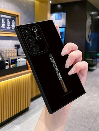 غطاء وقائي صدمات لهاتف محمول مع لصاقة "ممنوع التدخين" متوافق مع و Galaxy و Infinix و Redmi و OPPO و VIVO و Realme قطعة واحدة