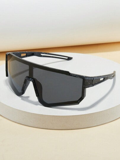 قطعة واحدة نظارات أطفال موضة، الطراز الجديد لعام 2025،نظارات ملونة للدراجة الهوائية والجري والتزلج، جذابة وأنيقة، مناسبة للخروجات والسفر والروضة والعروض والتصوير الخارجي