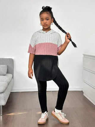 girls-sets طقم قطعتين، سترة هوديNzogram وبنطلون، من اكسسوارات الشارع البسيطة للبنات في سن المراهقة، ملائم للربيع والصيف