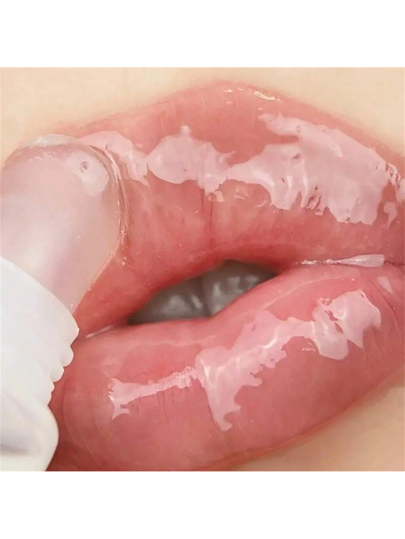 مجموعة أيلية مذهبة تشتمل على زيت الشفاه المكون من جلوس الشفاه المرطبة بشكل منتظم، القاعدة المنعّمة للخطوط، والإضاءة العالية - كل ذلك في علبة فخمة، 18 مل لكل علبة - ضعف اللمعان، ضعف السعادة للنساء والفتيات