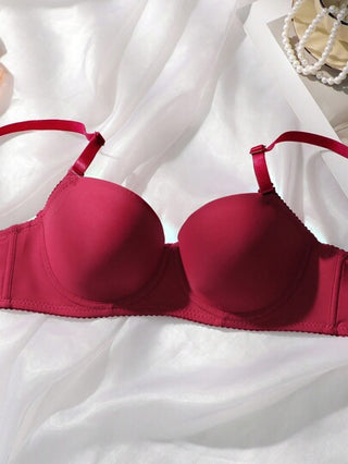 Shein Underwear&Sleepwear Basics 4 طقم ملابس داخلية للنساء (مع سلك داعم للصدر، سروال ثلاثي الجوانب) طقم ملابس داخلية