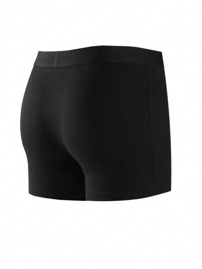 3 طقم سروال داخلي رجالي ملائم للشد العالي، سروال داخلي رجالي قصير أساسي، هدية أزياء، سراويل داخلية رجالية قياس كبير