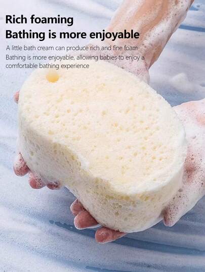 إسفنجة استحمام للأطفال، فرشاة استحمام ناعمة للأطفال لحماية البشرة الحساسة، اكسسوارات استحمام الأطفال