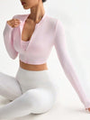 SHEIN Sport Studio بذلة رياضية نسائية تتكون من: جاكيت بسحاب وملابس داخلية مطوية