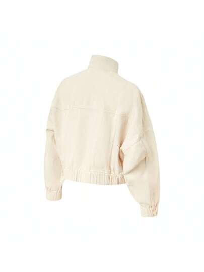 Adidas Originals معطف جينز 2024 للنساء