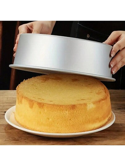 1 قطعة/3 قطع ، طبق حامل كيك أسطواني غير قابل للكسر، قاع قوي ، قالب خبز، فرشاة زيت، مكشطة، مناسب لكعك الجبن والكيك متعدد الطبقات، أداة خبز في الفرن عالي الحرارة للمطبخ