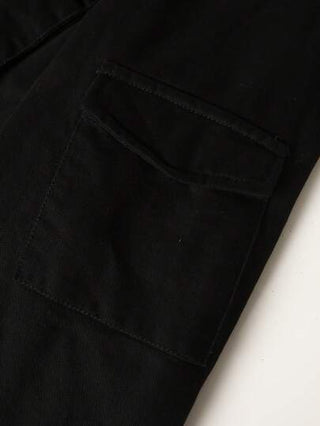 Manfinity Homme معطف قطني مبطن للرجال، ملابس خارجية كاجوال، دافئ ومقاوم للرياح