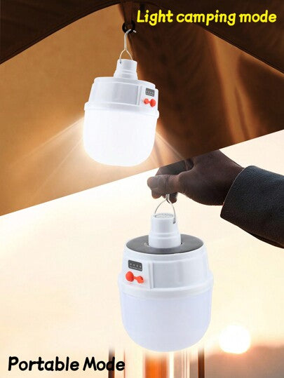 1 قطعة ضوء خيمة شمسي إضاءة خارجية محمولة عملية صغيرة ذات خطاف منزلق. إضاءة طاقة احتياطية ذات 3 وظائف تحسس الحركة، إضاءة وهمية للمراقبة، تعمل بالشحن بالطاقة الشمسية أو اليو إس بي. مناسبة للمعسكرات والمنازل والاستخدامات المحمولة