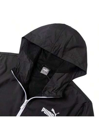 Puma معطف رياضي/للركض نسائي مزين بالنسيج ذو كابوت، ينصح بطلب مقاس أكبر بمقاس واحد، 672909-52