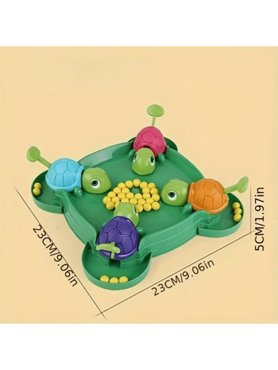 طقم "السلحفاة الجائعة الصغيرة" ألعاب تفاعلية لوحية، لعبة ألغاز متعددة اللاعبين، هدية لعيد الميلاد أو عيد الهالوين