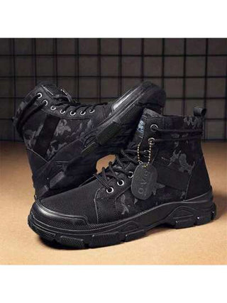 بوت رجالية, بوت برقبة عالية بطراز بريطاني, بوت صحراوية كلاسيكية أمريكية للدراجات النارية وللخارج, تناسب مقاس أصغر بمقاس واحد, خريف/شتاء