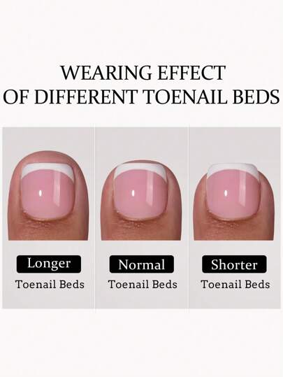 150 قطعة أظافر جل قصيرة مربعة بسن لون بني/وردي لأصابع القدم/اليد، مع 15 خيار لأحجام مختلفة، أظافر اصطناعية بطراز فرنسي قصير، مناسبة لتزيين أظافر النساء والفتيات بالضغط عليها