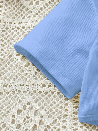 تيشيرتات بناتي فستان كامي طويل مطبوع بطبعة الدوبامين مع جاكيت بلون سادة للفتيات المراهقات